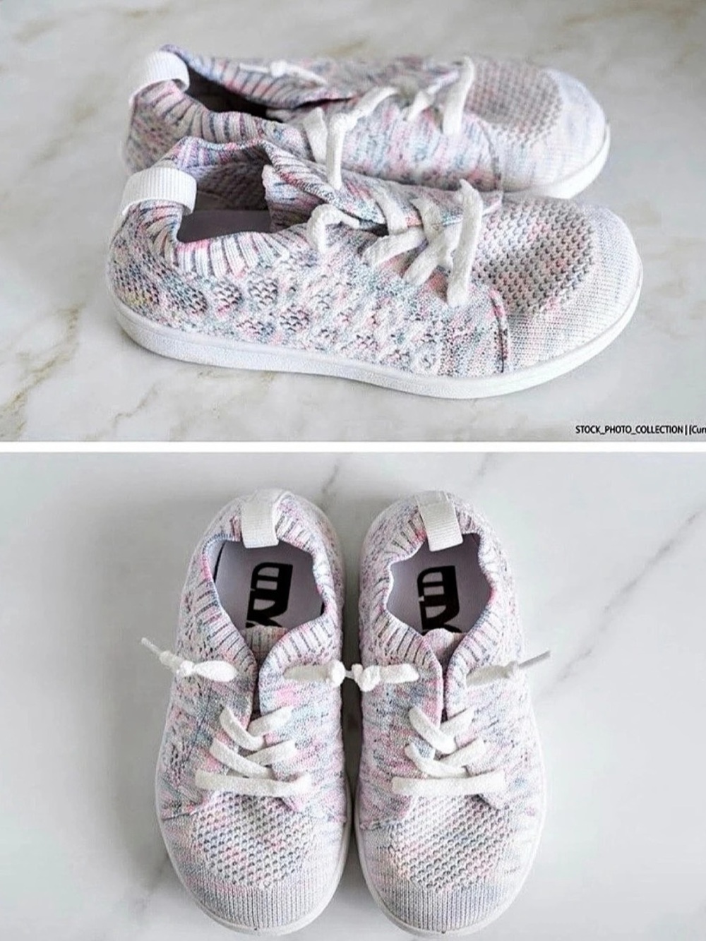 WHITIN Girls Knit Barefoot Sneakers Size EU 28 / US 10.5-11 - Like New Excellent
